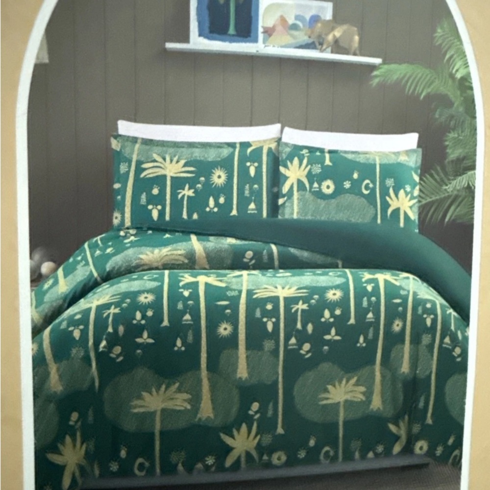 Tropical Oasis Duvet Cover Set